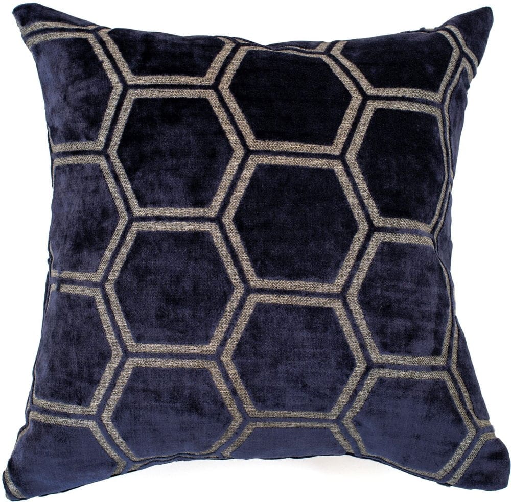 Malini Living Malini Ivor Navy Cushion House of Isabella UK