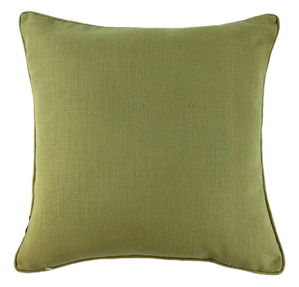 Malini Living Malini Jigsaw Swampgreen Cushion House of Isabella UK