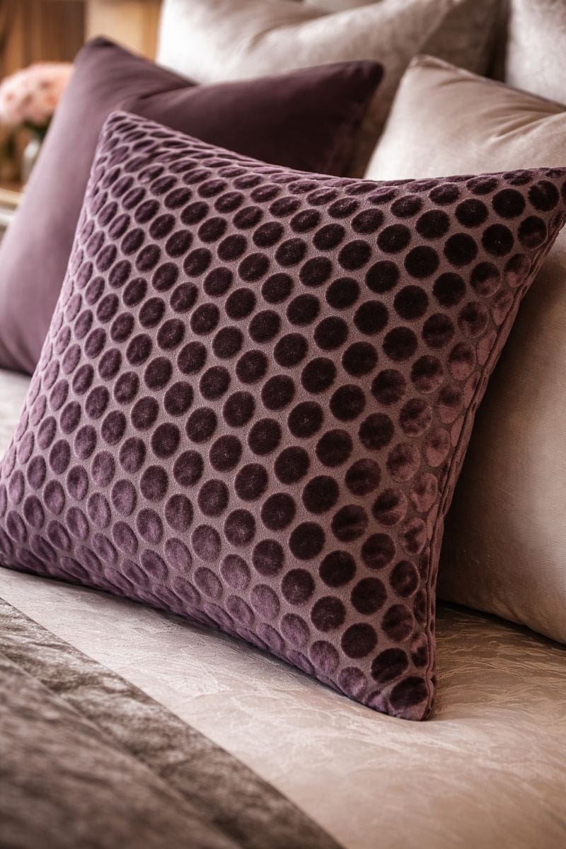 Malini Living Malini Jorvik Aubergine Cushion House of Isabella UK