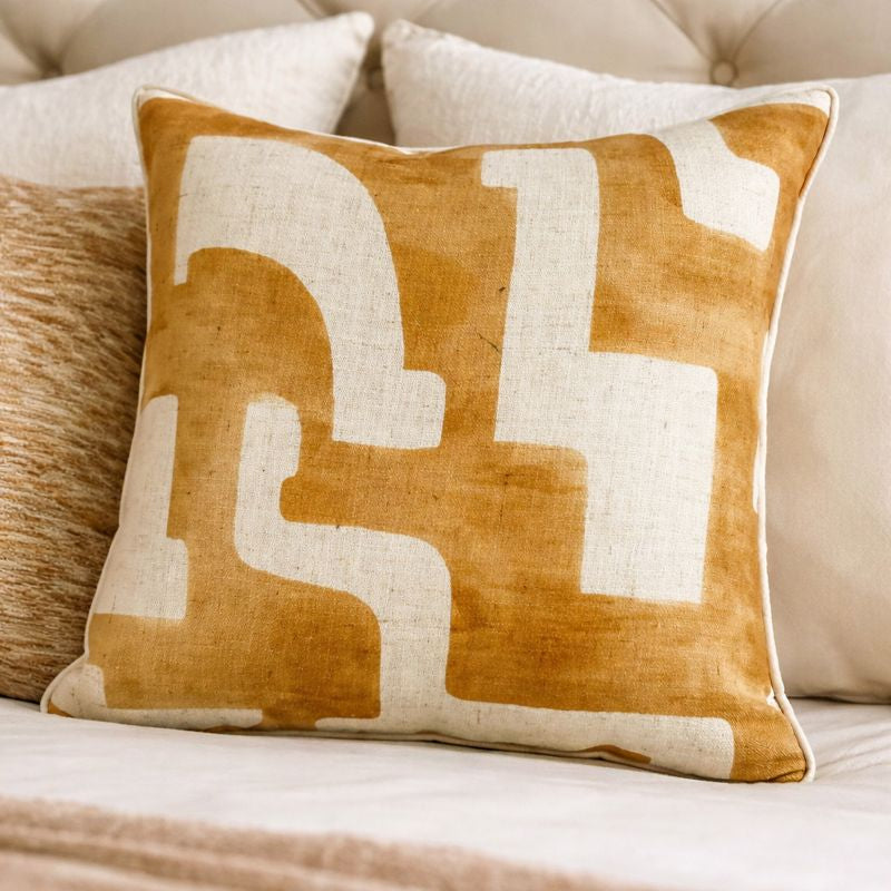 Malini Living Malini Kezi Whiskey Cushion House of Isabella UK