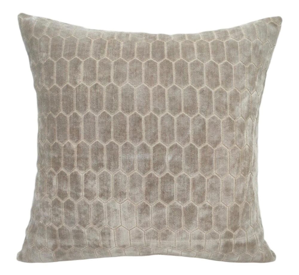 Malini Living Malini Large Albie Taupe Cushion House of Isabella UK
