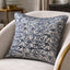 Malini Living Malini Large Cassia Navy Cushion House of Isabella UK