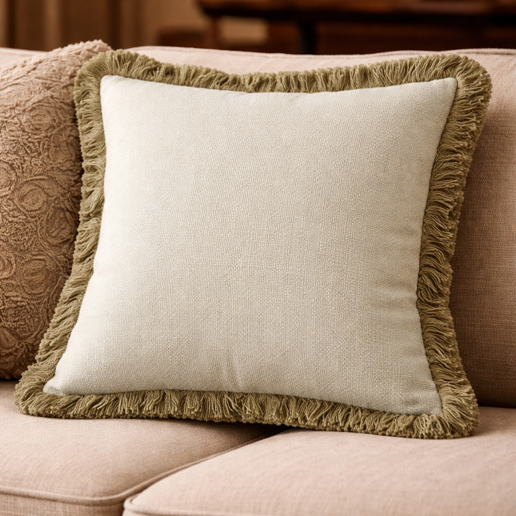 Malini Living Malini Large Hugo Nat Cushion House of Isabella UK