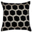 Malini Living Malini Large Ivor Black Cushion House of Isabella UK
