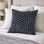 Malini Living Malini Large Jorvik Navy Cushion House of Isabella UK