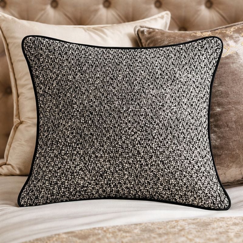 Malini Living Malini Large Mura Black Cushion House of Isabella UK