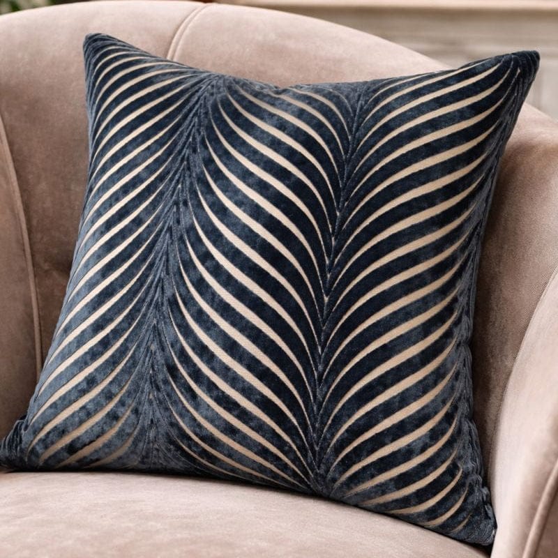 Malini Living Malini Large Rada Navy Cushion House of Isabella UK