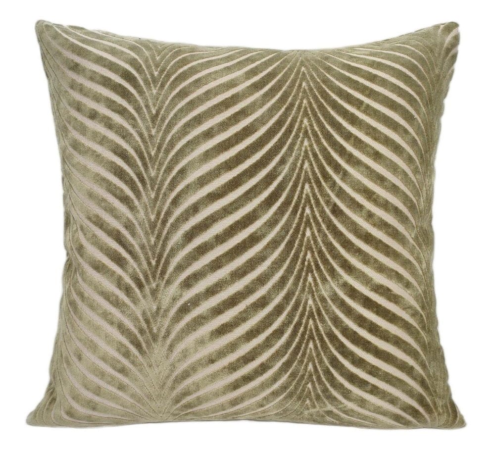 Malini Living Malini Large RadaOlive Cushion House of Isabella UK