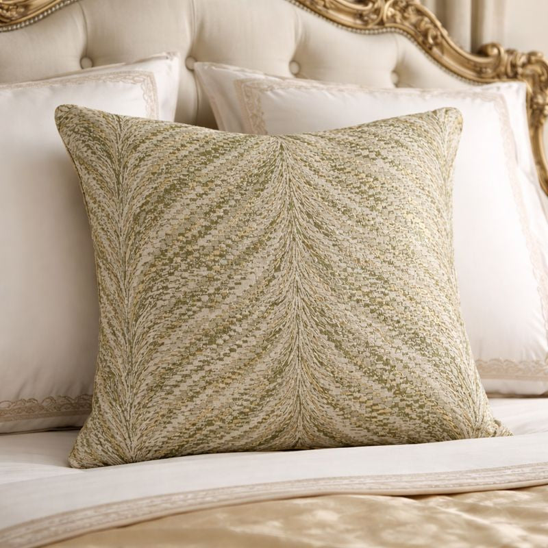 Malini Living Malini Large RadaOlive Cushion House of Isabella UK