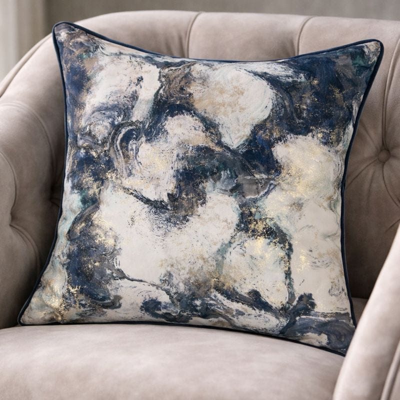 Malini Living Malini Mystic Blue Cushion House of Isabella UK