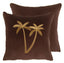 Malini Living Malini Palms Choc Cushion House of Isabella UK