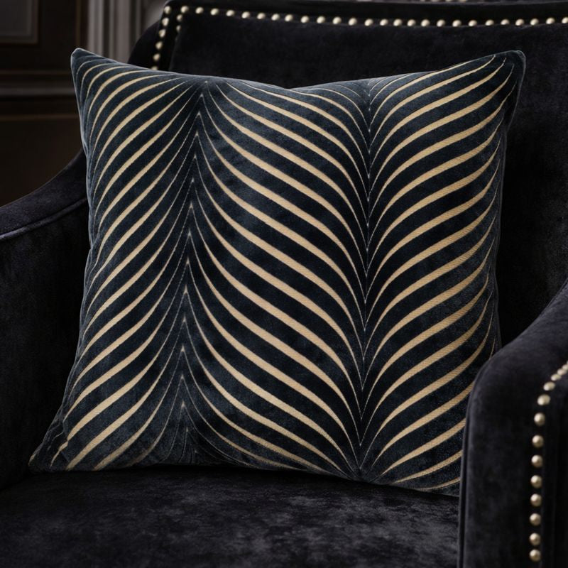 Malini Living Malini Rada Navy Cushion House of Isabella UK
