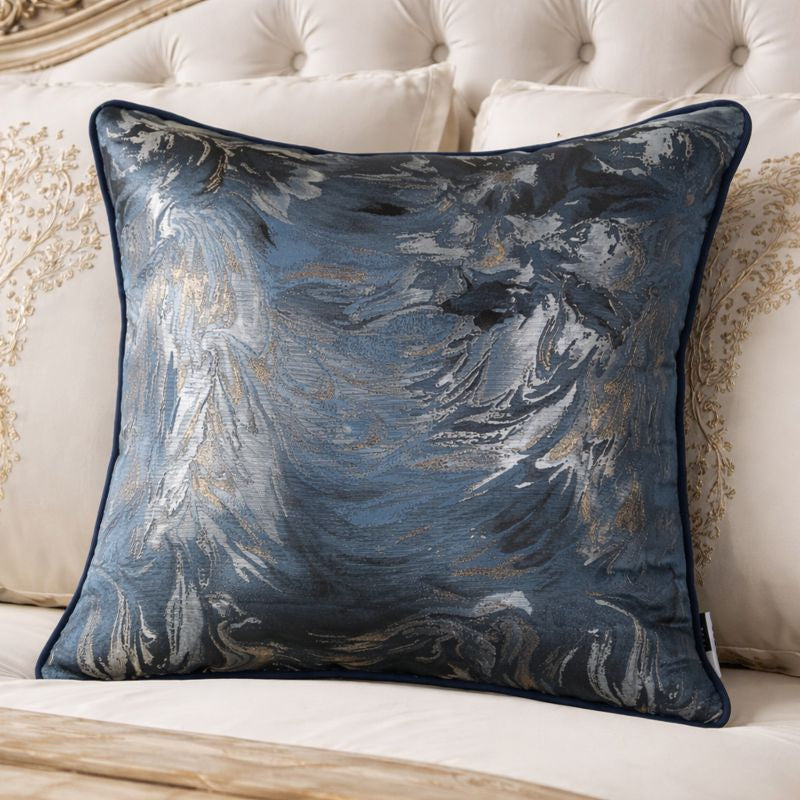 Malini Living Malini Symphony Navy Cushion House of Isabella UK