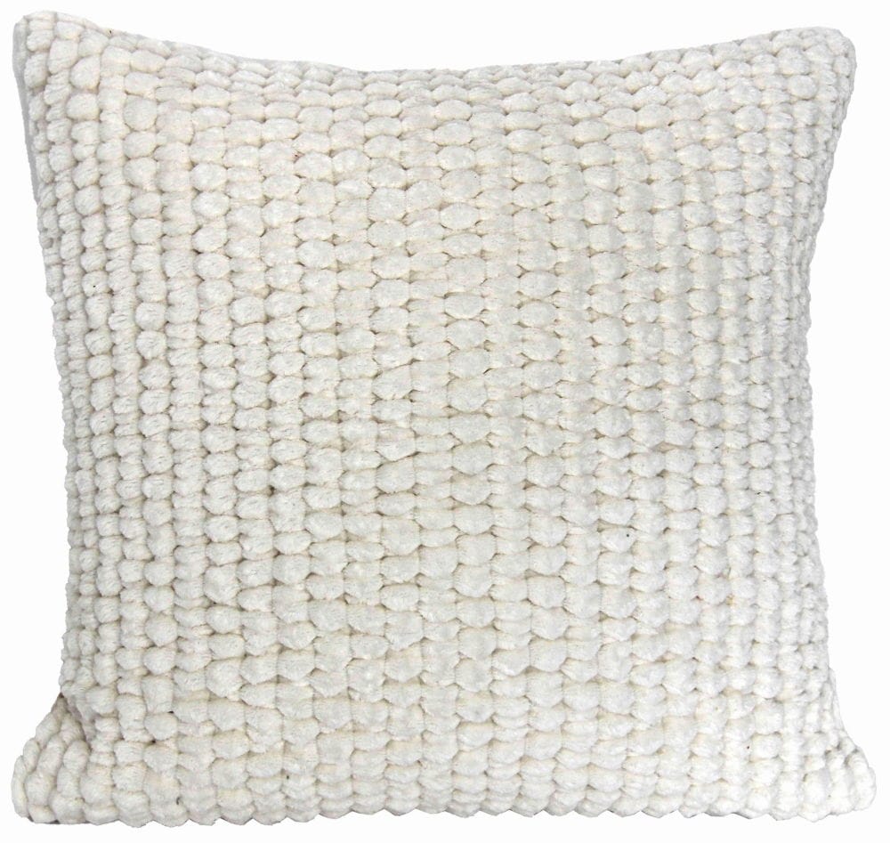 Malini Living Malini Tuffra Ivory Cushion House of Isabella UK
