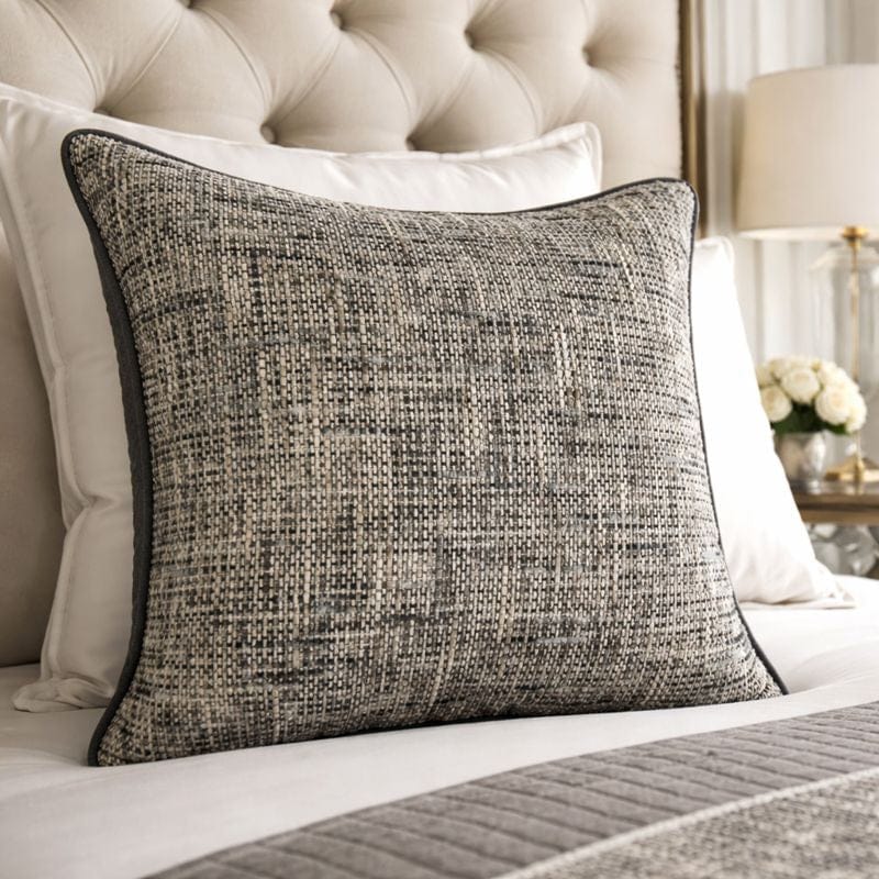 Malini Living Malini Whisper Grey Cushion House of Isabella UK