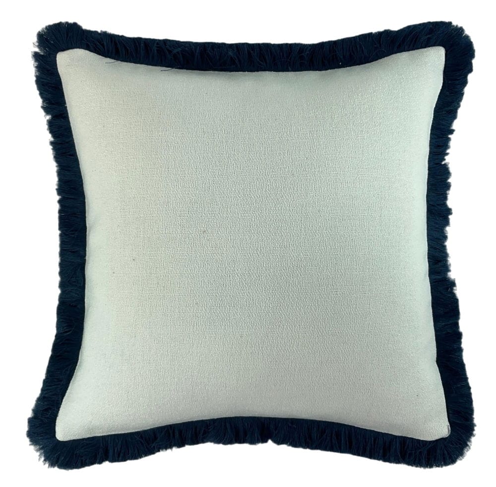 Malini Living MaliniLarge Hugo Navy Cushion House of Isabella UK