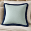 Malini Living MaliniLarge Hugo Navy Cushion House of Isabella UK