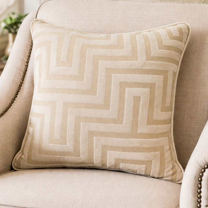 Malini Living Paul Moneypenny Amazing Ivory Cushion House of Isabella UK