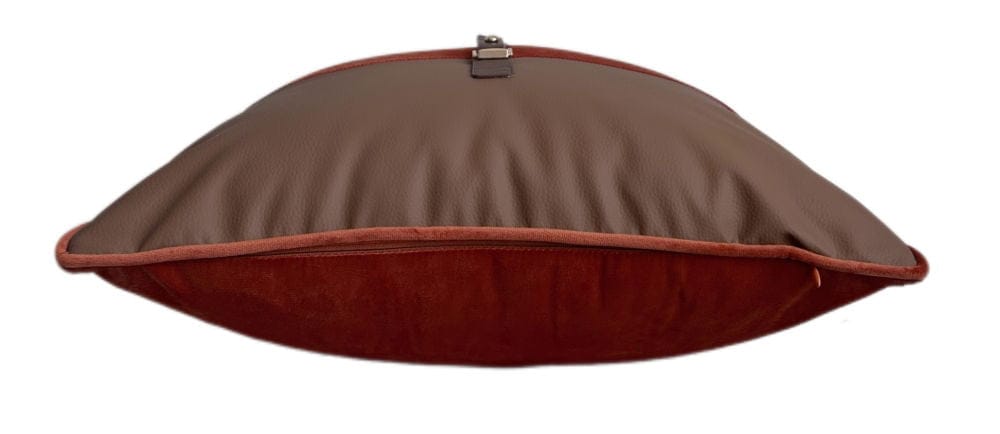 Malini Living Paul Moneypenny Buckleup Orange Cushion House of Isabella UK