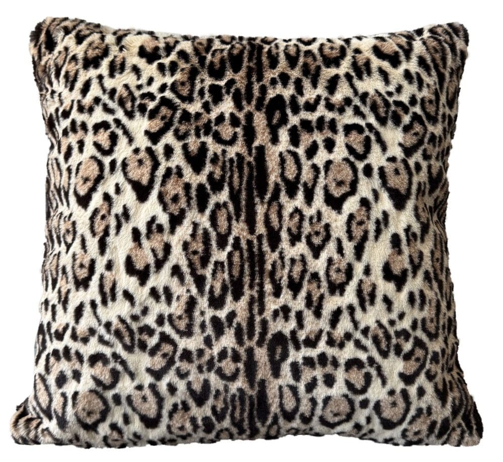 Malini Living Paul Moneypenny Deafleopard Cushion House of Isabella UK