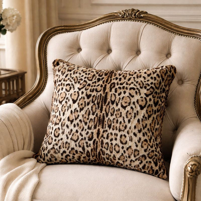 Malini Living Paul Moneypenny Deafleopard Cushion House of Isabella UK