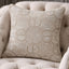 Malini Living Paul Moneypenny Large Hookup Ivory Cushion House of Isabella UK