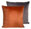 Malini Living Paul Moneypenny LargeTwofaced Orange/Choc Cushion House of Isabella UK