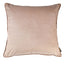 Malini Living Paul Moneypenny Twofaced Choc And Taupe Large Cushion House of Isabella UK