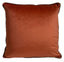 Malini Living Paul Moneypenny Twofaced Orange/Choc Cushion House of Isabella UK