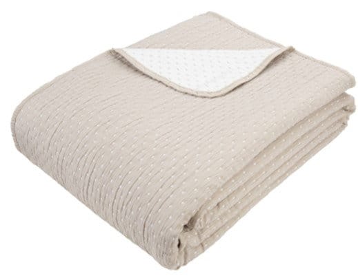 Malini Sleeping Levi Taupe King Quilt House of Isabella UK