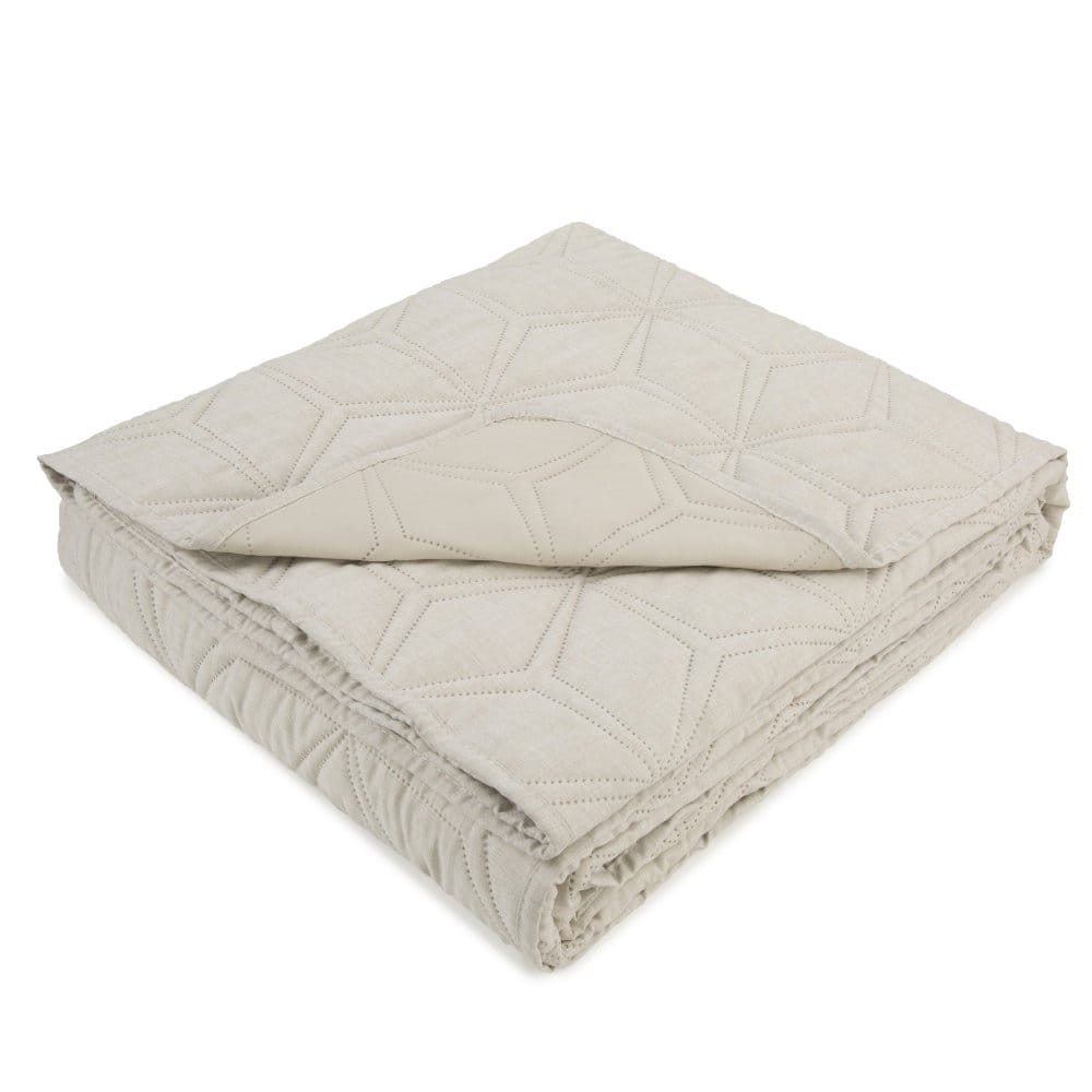 Malini Sleeping Lombardi King Cream Quilt House of Isabella UK