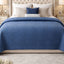 Malini Sleeping Malini Amelle Navy Quilt House of Isabella UK