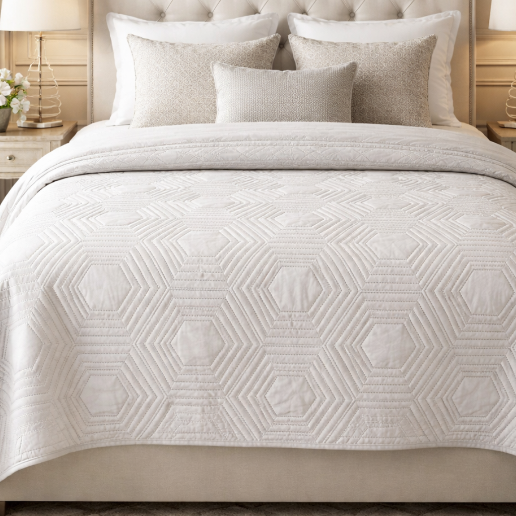 Malini Sleeping Malini Dorchester Quilt House of Isabella UK