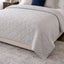 Malini Sleeping Malini Lombardi Double Grey Quilt House of Isabella UK