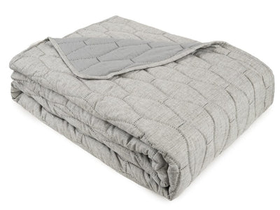 Malini Sleeping Malini Winchcombe Grey King Quilt House of Isabella UK