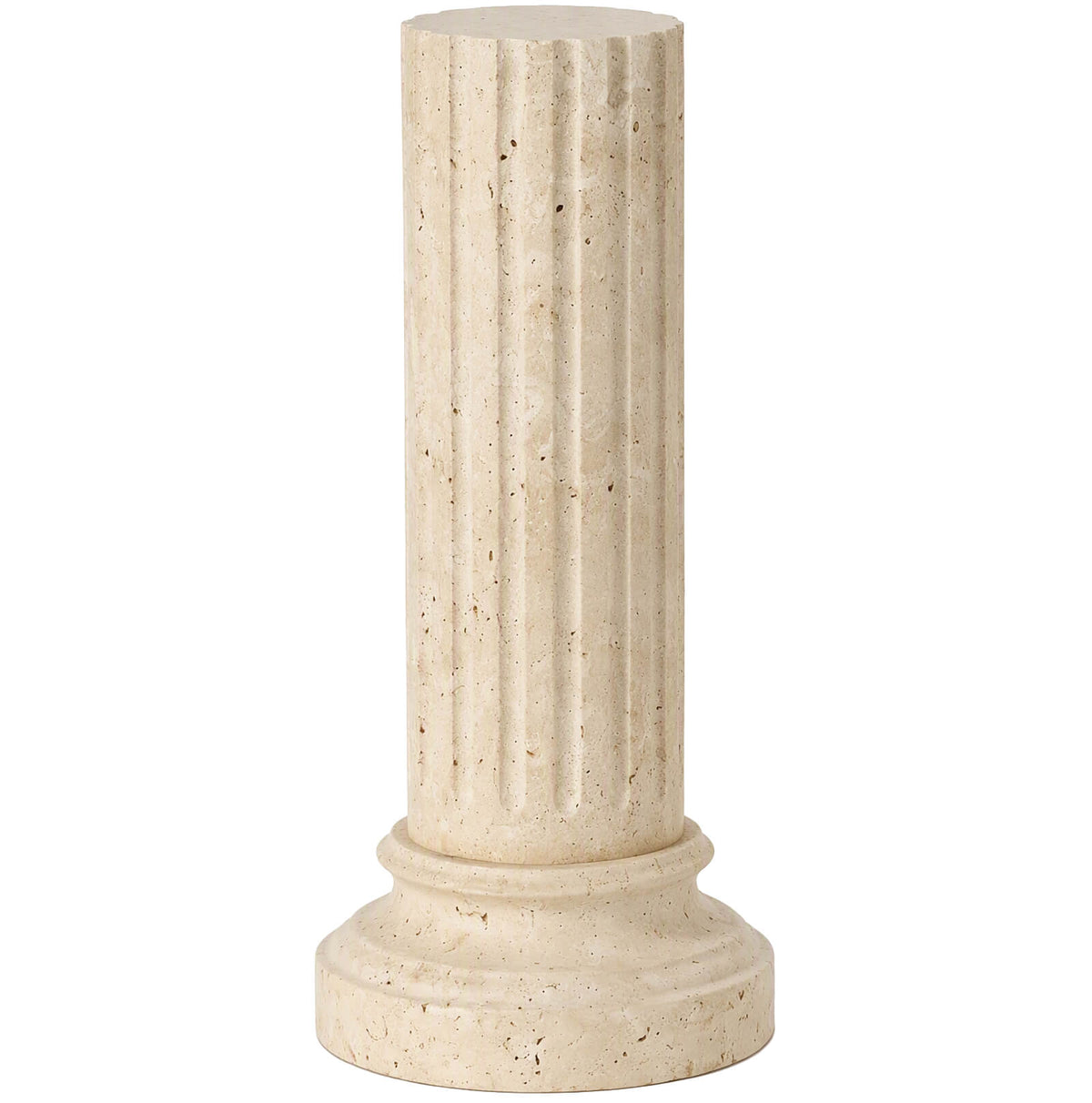Marcello Decorative Object in Travertine - Large