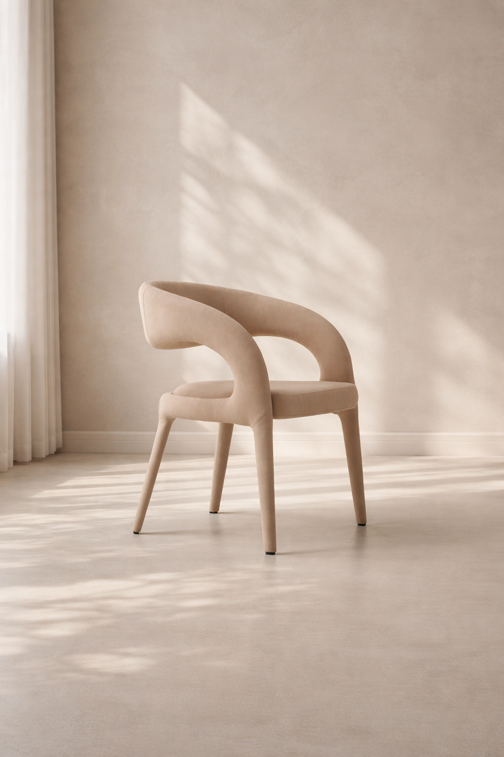 Matzo Dining Chair - Vintage Ecco Pelle