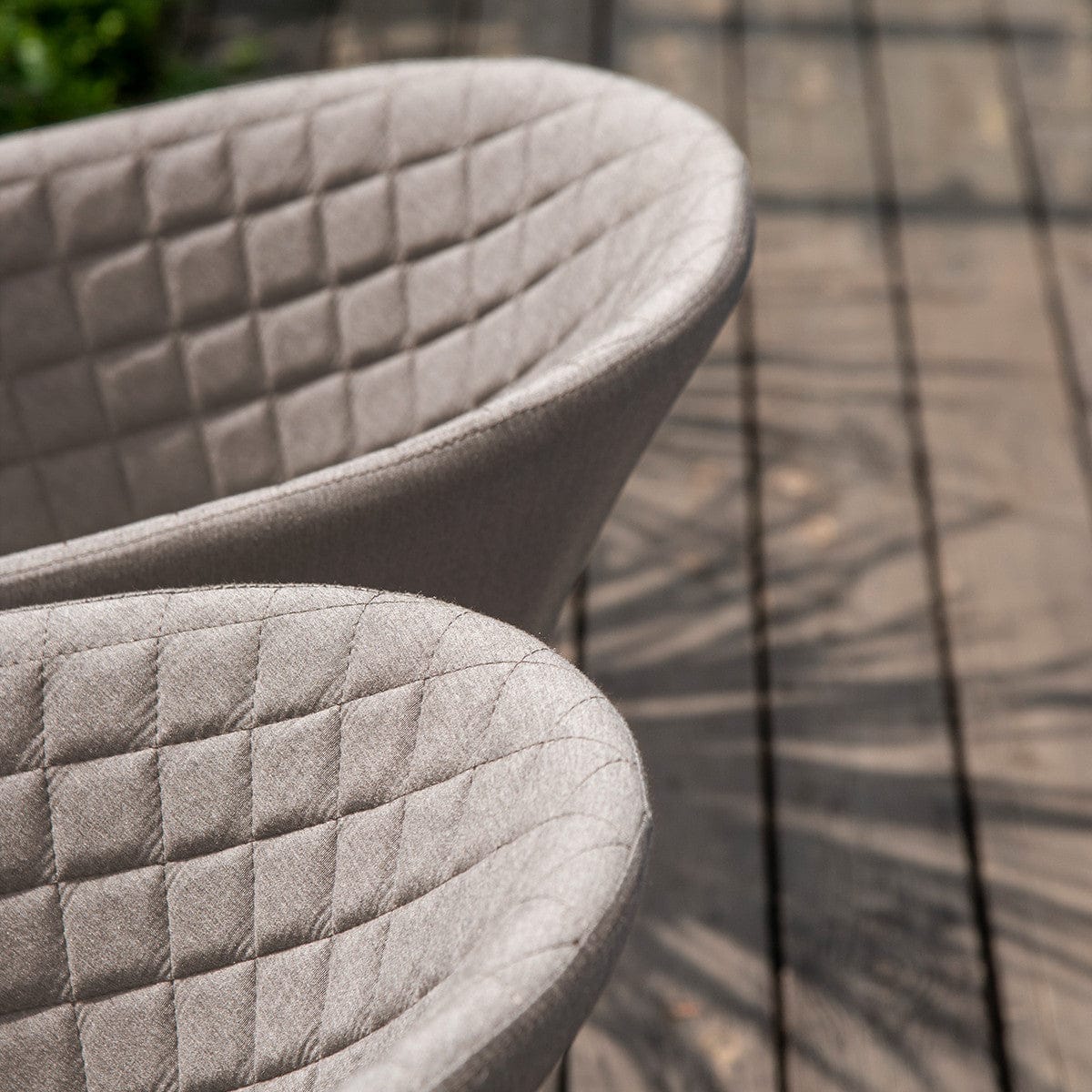 Maze Dining Ambition 6 Seat Oval Dining Set / Taupe House of Isabella UK