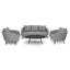 Maze Living Ambition 3 Seat Sofa Set / Flanelle House of Isabella UK