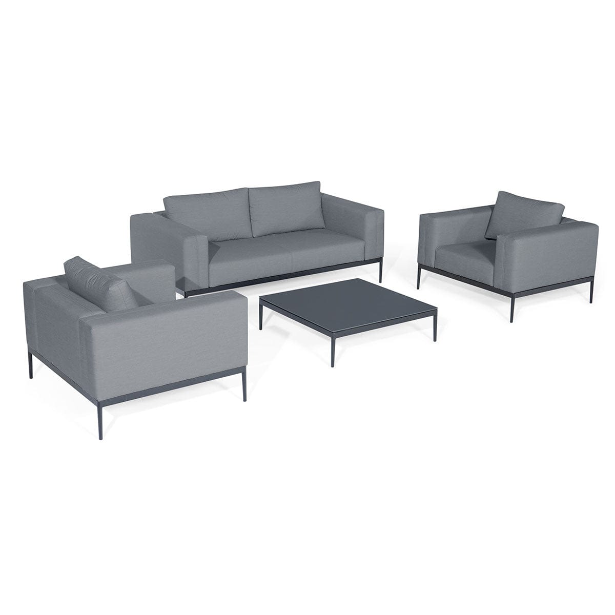 Maze Living Eve 2 Seat Sofa Set / Flanelle House of Isabella UK
