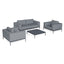 Maze Living Eve 2 Seat Sofa Set / Flanelle House of Isabella UK