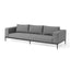 Maze Living Eve 3 Seat Sofa Set / Flanelle House of Isabella UK