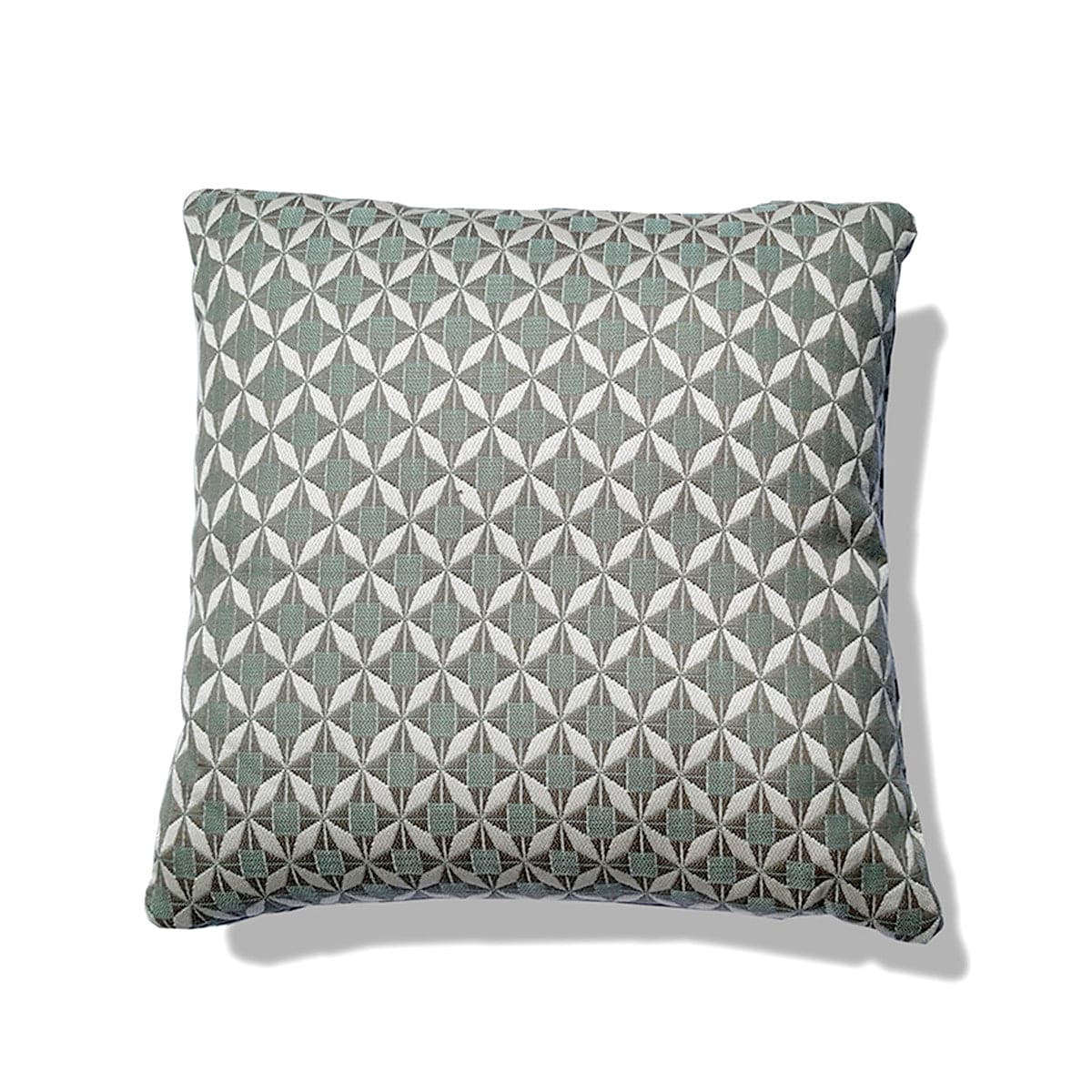 Maze Living Fabric Scatter Cushion 43x43cm (Pack of 2) / Mosaic Glacier House of Isabella UK