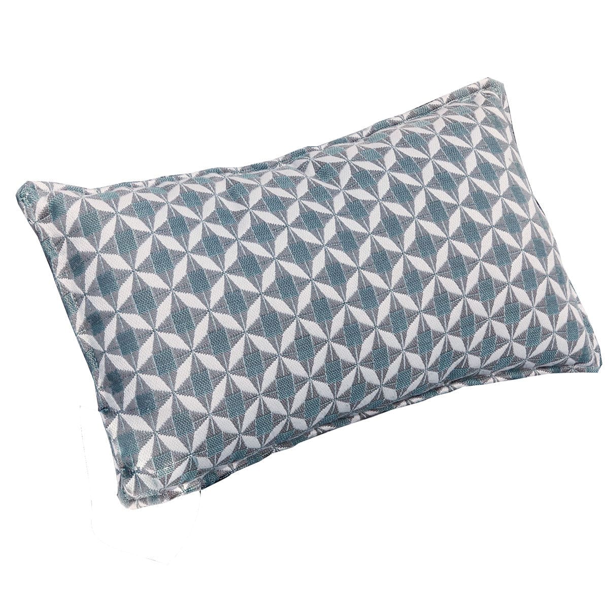 Maze Living Fabric Sunbrella Bolster Cushion 30x50cm (Pack of 2) / Mosaic Blue House of Isabella UK