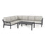 Maze Living New York Corner Sofa Set / Dove Grey House of Isabella UK