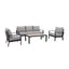 Maze Living Vancouver 3 Seat Sofa Set - Dove Grey House of Isabella UK