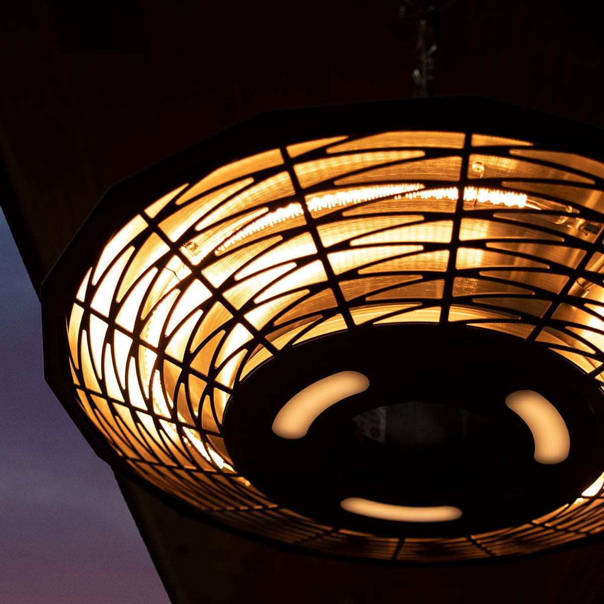 Maze Outdoors 2000W Helio Hanging Electric Patio Heater House of Isabella UK