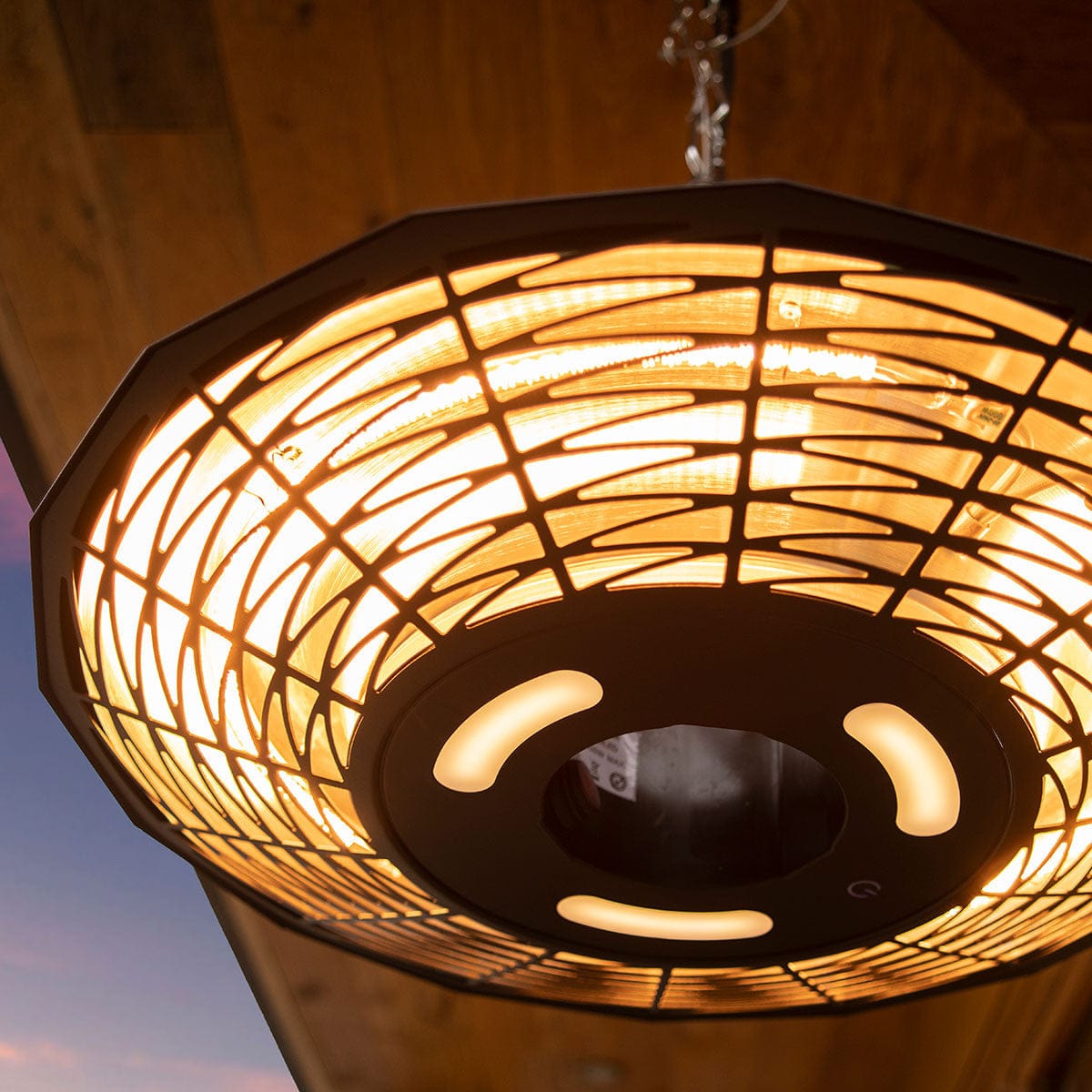 Maze Outdoors 2000W Helio Hanging Electric Patio Heater House of Isabella UK