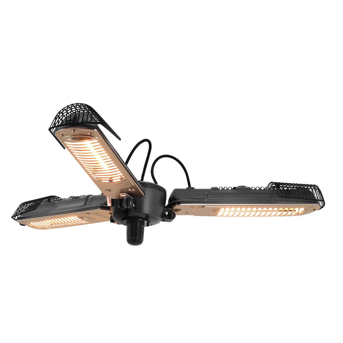 Maze Outdoors 2000W Vulcan Parasol Tri Electric Patio Heater House of Isabella UK