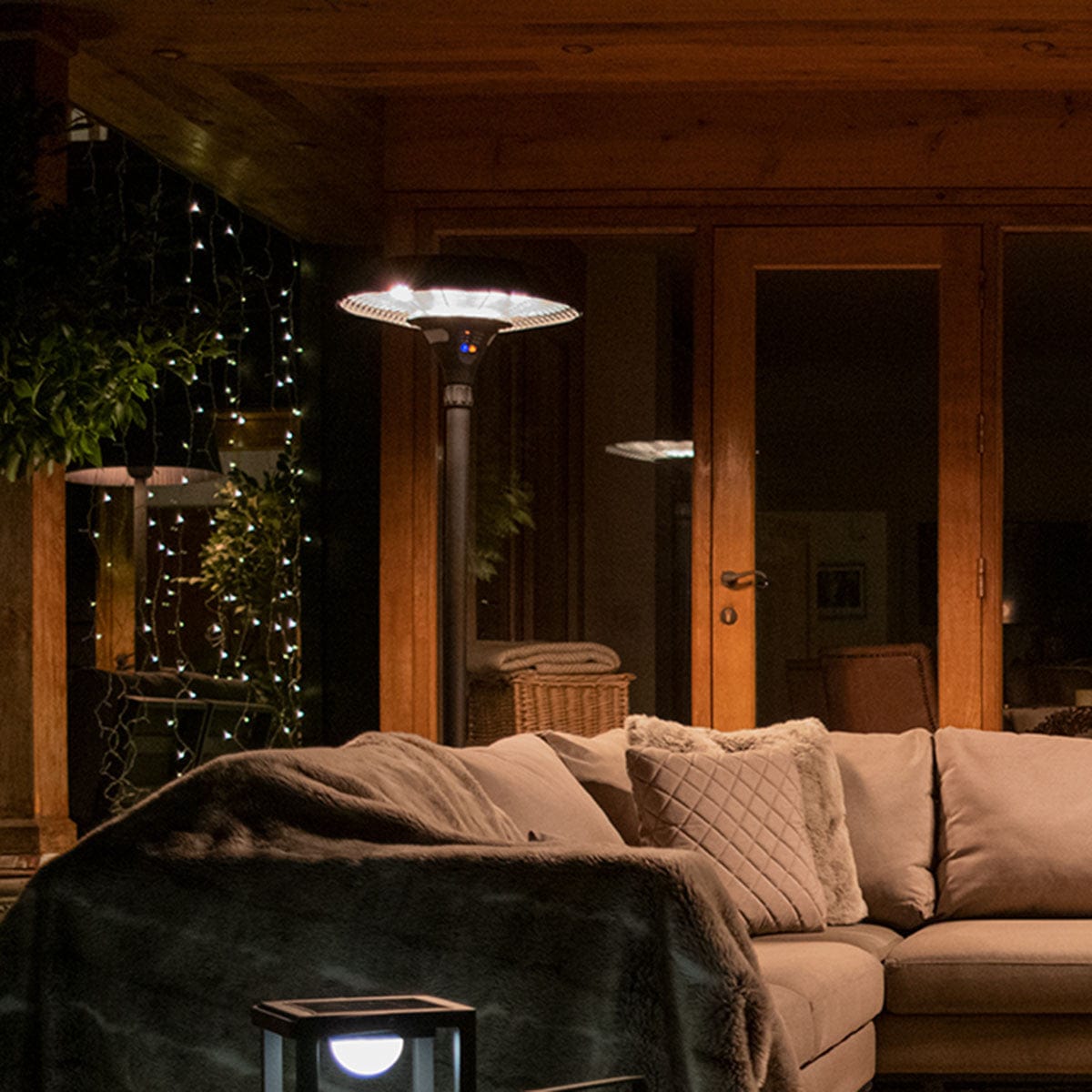 Maze Outdoors 2100W Helio Freestanding Electric Patio Heater House of Isabella UK